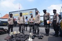 Wakapolres Lamongan Kompol Akay Fahli S.Kom., S.I.K. sambut Tim Puslitbang Polri (Dok Foto IST)