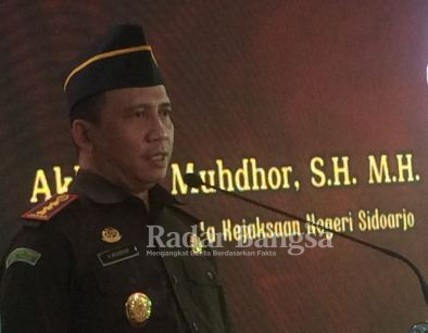 Kajari Sidoarjo Akhmad Muhdhor SH MH (Dok Foto IST)