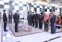 Sebanyak 7 orang dilantik Bupati Takalar H. Syamsari, S.Pt. MM. (Dok Foto IST)