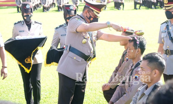 Wakapolda Jateng Brigjen Pol Abioso Seno Aji saat pembukaan calon Bintara gelombang ke II ( Dok Foto IST)