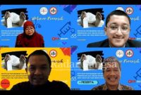 Tangkapan layar webinar PDFI Jatim dan IDI Banyuwangi (Dok Foto IST)