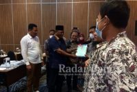 Kegiatan Sosialisasi Program Strategis Nasional Kementerian ATR/BPN yang diselenggarakan di Aston Hotel Kahuripan Sidoarjo, Sabtu (2/7/2022).