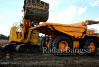 Shovel Electric dan 40 Haul Dump (HD) Hybrid untuk operasional pertambangan (Dok Foto IST)