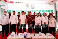 Wakil Bupati Bojonegoro Budi Irawanto bersama Sekretaris Daerah Nurul Azizah menghadiri acara peresmian balai rehabilitasi narkotika adhyasa di Kecamatan Kalitidu Kabupaten Bojonegoro (1/7/2022) (Dok Foto IST)