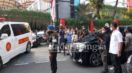 Tjahjo meninggal dunia hari ini pukul 11.20 WIB. Tjahjo wafat di RS Abdi Waluyo, Jakarta Pusat. Jenazah disemayamkan di rumah dinas Menpan RB. Selanjutnya Tjahjo bakal dimakamkan di TMP Kalibata (Dok Foto IST)