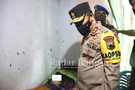 Kapolda Jateng Irjen Pol Ahmad Luthfi saat mendatangi TKP  (Dok Foto IST)