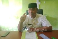 Kepala Desa Krai, Laili Sahril Mubarok (Riyaman/RadarBangsa.co.id)