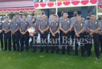 Anggota Polres Pasaman yang naik Pangkat (IST)