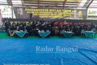 Kirab budaya Nasional Persaudaraan Setia Hati Terate (PSHT)  '1 ABAD TERATE EMAS UNTUK DUNIA' cabang Bojonegoro ( Dok Foto PSHT)