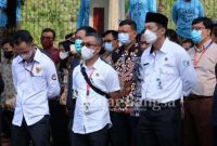 Pemkab Temanggung melaksanakan upacara luar biasa Peringatan Hari Koperasi Nasional ke-75 Tahun 2022 (Dok Foto IST)