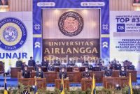 Pengukuhan mahasiswa baru Universitas Airlangga Tahun Ajaran 2022-2023