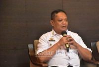 Kepala BNN Kabupaten Lumajang, AKBP Indra Brahmana, saat memberikan paparan (IST)