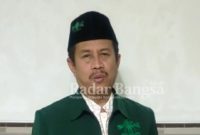 K.H Jamaludin, Plt Pengurus Cabang Nahdlatul Ulama Kabupaten Lumajang, pada awak media, Sabtu (27/8/2022).