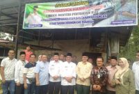 Harvick Hasnul Qolbi, Wakil Menteri Pertanian Republik Indonesia yang didampingi Benny Utama Bupati Pasaman dan Sabar AS Wakil Bupati, serta Kepala OPD terkait, lakukan kunjungan kerja di Kabupaten Pasaman, Jum’at (12/08/2022).