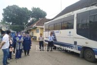  Kunker Anggota DPR RI, Sri Wahyuni di kantor Damri Ponorogo (IST)