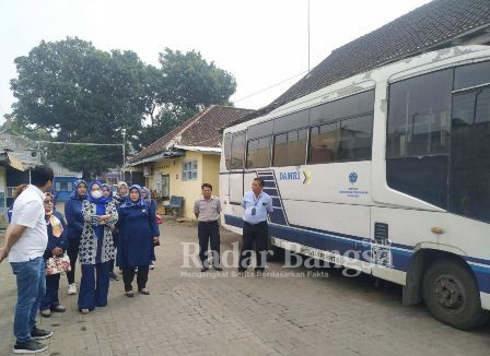  Kunker Anggota DPR RI, Sri Wahyuni di kantor Damri Ponorogo (IST)