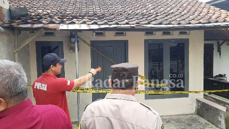 Saat anggota Polres Pemalang di TKP