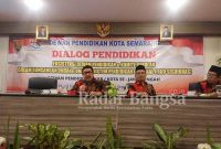 Dewan pendidikan kota Semarang saat dialog pendidikan di Hotel Candi Indah (HCI) Kota Semarang, Kamis (8/9) (IST/RadarBangsa)