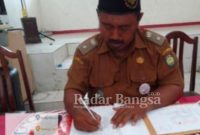 Dok : Foto Kepala Desa Kroya, Ardiwan – Jaya sutono/Casmadi Radar Bangsa