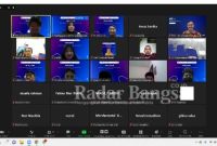 Tangkapan layar Seminar Pasar Modal Syariah yang digelar Prodi Sarjana Ekonomi Islam Universitas Airlangga via Zoom Meeting