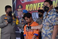 Kapolresta Sidoarjo, Kombes Kusumo Wahyu Bintoro saat konfrensi pers (IST)