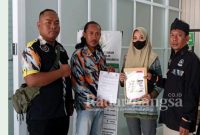 Dok : Foto LSM GMBI Saat Laporan di Kejaksaan Negeri Indramayu- Jaya Sutono Radar Bangsa
