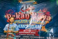 Bupati Lamongan Yuhronur Efendi saat menghadiri Wisata Bahari Lamongan menggelar semarak Anniversary ke-18 (04/11).(IST)