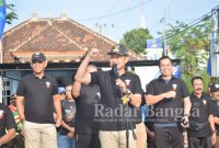 Bupati Lamongan saat menghadiri Funbike di Sukorame  (IST)