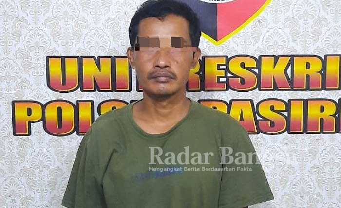 Pelaku penganiayaan saat diamankan Polres Lumajang  (IST)