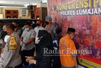 Ket Foto : Kapolres Lumajang, AKBP. Dewa Putu Eka D. S.I.K., M.H., saat menggelar prees release (IST)