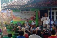 Acara reses berlangsung di kediaman Serin Pekon Tanjung Begelung Kecamatan Pulau Panggung Kabupaten Tanggamus, Provinsi Lampung, Jumat (30/12). (Dok ,Anton/RadarBangsa.co.id)