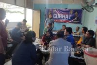 Saat Gelar Cangkrukan di warkop Lurahe (30/12) (Dok RadarBangsa)