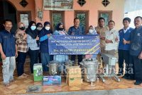 Pak Lutfi bersama Plh Kades Wonorejo Trisulo dan Kelompok UMKM Srikandi Ayu Jayati serta Kader Partai NasDem