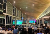 Suasana nobar final Piala Dunia Qatar 2022 di Fifteen Celcius Sky Lounge, Batu