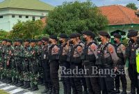 300 personel gabungan TNI - Polri jajaran Soloraya. (Dok for RadarBangsa.co.id )