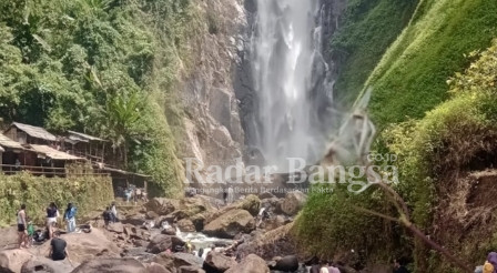 Tempat wisata Air Terjun Bedegung Kabupaten Muara Enim (Dok Usman/RB)