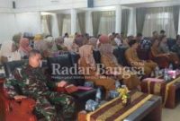 Wabup Pasaman saat menghadiri peresmian PMI Kecamatan, di gedung Syamsiar Thaib, Senin 2 Januari 2023 (Anafiah/RadarBangsa.co.id)