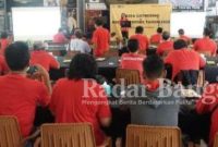 Suasana media gathering bersama kanwil  DPJ Jatim di  Monstero fishing jln lingkar timur Sidoarjo .Rabu (25/1/2023) (Foto : Rino Tutuko )