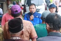 Komisaris Besar Polisi Kusumo Wahyu Bintoro. Sambil olahraga bersepeda (gowes)  menyapa warga di Desa Sawocangkring, Wonoayu, Senin (2/1/2023) (Dok Polresta Sidoarjo)
