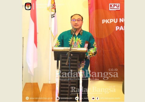 Eka Wisnu Wardhana, Komisioner KPU Kabupaten Kediri Devisi Perencanaan Data dan Informasi (foto: istimewa)