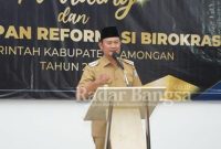 Bupati Lamongan Yuhronur Efendi (14/02) (Dok for RB)