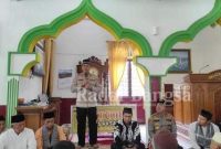 Kapolres Pasaman sedang laksanakan Jumat Curhat di Masjid Jihad Lubuk Sikaping (Dok Polres Pasaman for Yulia)