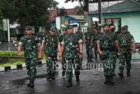 Pangdam IV/Diponegoro Mayjen TNI Widi Prasetijono kunjungi Markas Komando Brigade Infanteri 4/Dewa Ratna ), Selasa (14/02) (Dok Pendam IV/Diponegoro for Bandi/RadarBangsa.co.id)