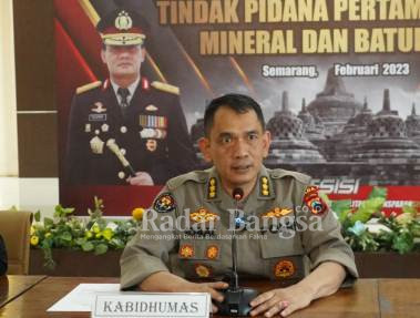 Kepala Bidang Humas Polda Jateng Kombes Pol Iqbal Alqudusy, Sabtu (18/2/2023) (Dok Humas Polda Jateng for RadarBangsa.co.id)