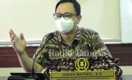 Anggota Komisi A DPRD Kota Surabaya, Josiah Michael, S.H (Foto : ISTIMEWA)