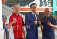  Pimpinan PSI dari kiri ke kanan : Pao-Pao, Jones Angga dan Aria Duta (Foto : FYW)