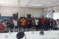 Silaturahmi Wartawan Pasaman dengan Praktisi Pers Provinsi Sumatera Barat yang difasilitasi Dinas Komunikasi dan Informatika Kabupaten Pasaman (foto : Anafiah)