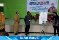 Penandatangan lembar komitmen Germas  (foto: Rurin)