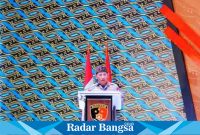 Kapolri Jendral Listyo Sigit Prabowo saat memberikan sejumlah pengarahan tegas kepada seluruh jajaran Bareskrim Polri (Dok foto Humas for RB)