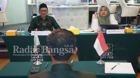 Robikin di sela proses UKK bacaleg DPR RI di Kantor DPP PKB, Jakarta, Jumat (3/3/2023) (Dok PKB for RadarBangsa.co.id)